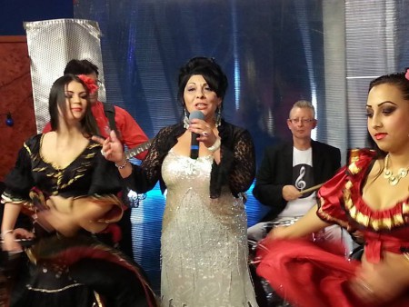 Nova Brigi előadó-énekes BP.Eu TV-ben 